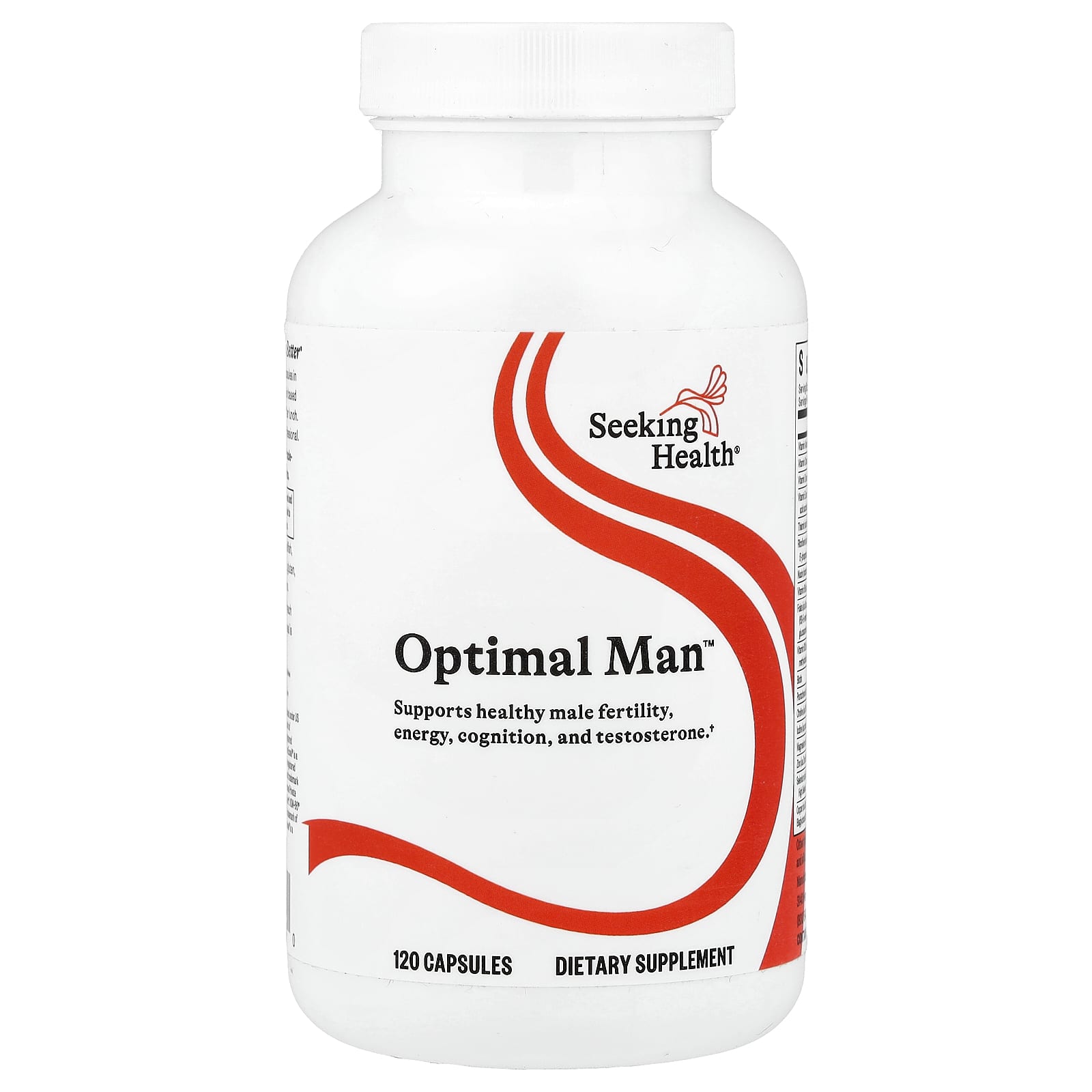 Seeking Health, Optimal Man™, 120 Vegetarian Capsules UPC 810007521640 | HiLife Vitamins